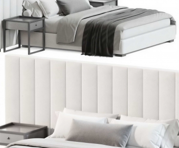 Modern Double Bed-ID:532944927