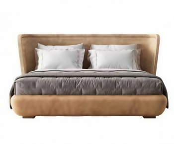 Modern Double Bed-ID:616336112