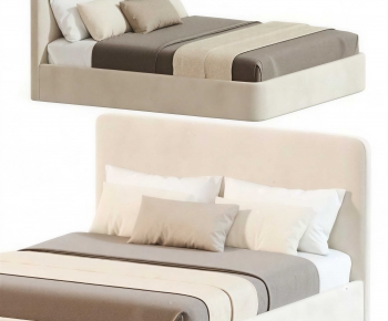 Modern Double Bed-ID:382038122