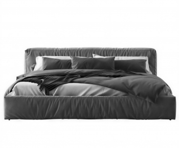 Modern Double Bed-ID:212707049
