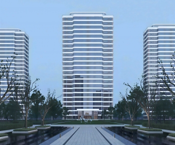 Modern Residential Building-ID:878652104