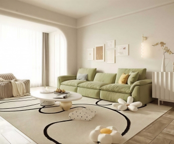 Modern A Living Room-ID:430809974