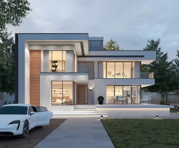 Modern Detached Villa-ID:692639478