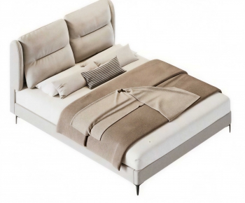 Modern Double Bed-ID:750466118