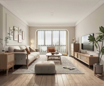 Modern A Living Room-ID:605803012