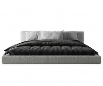 Modern Double Bed-ID:727881919