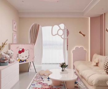 Modern A Living Room-ID:262583029