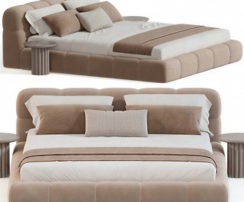 Modern Double Bed-ID:786117082