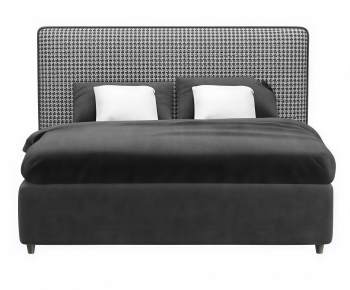 Modern Double Bed-ID:922861152