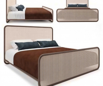 Modern Double Bed-ID:194217924