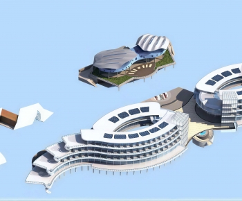 Modern Appearance Of Commercial Building-ID:617430935