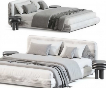 Modern Double Bed-ID:303680935