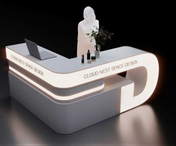 Modern Reception Desk-ID:758218054