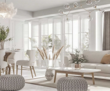 Nordic Style A Living Room-ID:599697111