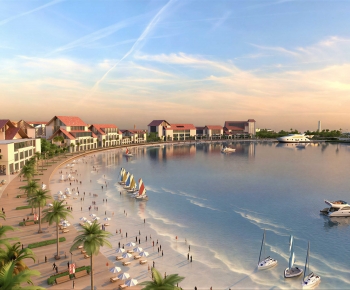 Modern Architectural Bird's-eye View Planning-ID:581496008