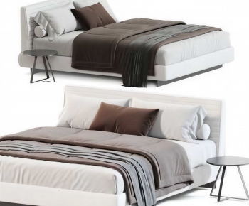 Modern Double Bed-ID:836789633
