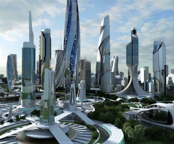 Modern Appearance Of Commercial Building-ID:929862022