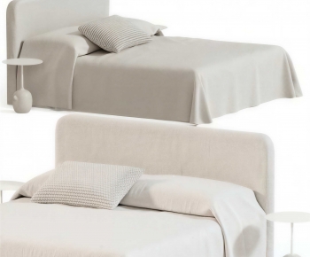 Modern Double Bed-ID:495290992