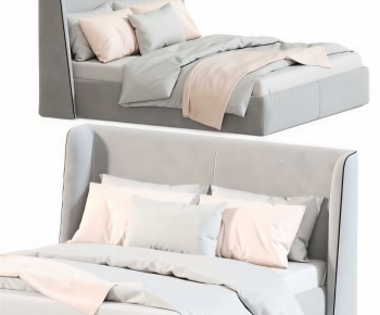 Modern Double Bed-ID:738712075