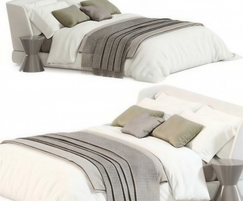 Modern Double Bed-ID:899059865