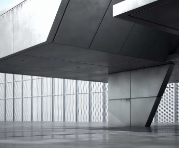 Modern Appearance Of Commercial Building-ID:968518023