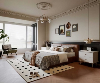 French Style Bedroom-ID:370693927