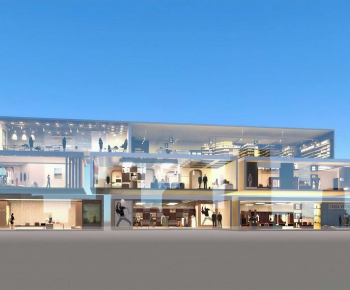 Modern Appearance Of Commercial Building-ID:248848921