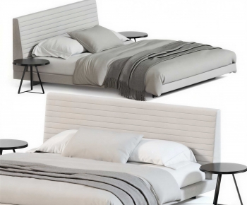 Modern Double Bed-ID:847440001