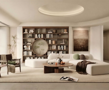 Modern A Living Room-ID:978642948