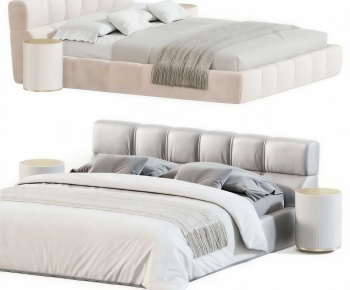 Modern Double Bed-ID:726852898