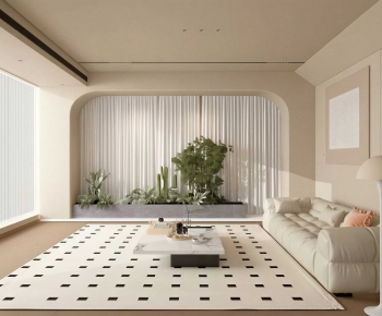 Modern A Living Room-ID:476030116