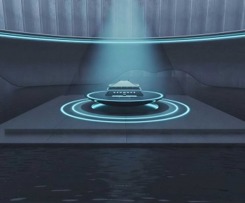 Modern Exhibition Hall-ID:842037925