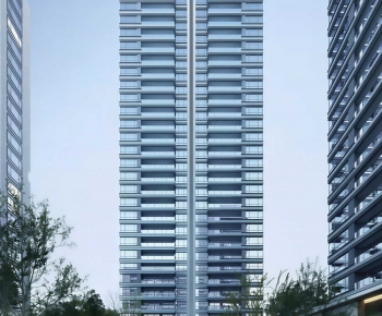 Modern Residential Building-ID:445846087