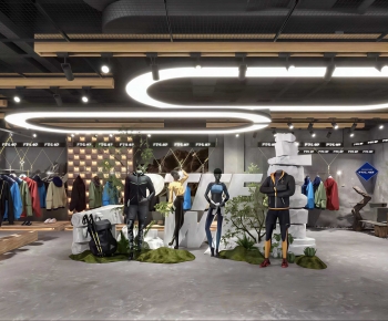 Modern Clothing Store-ID:293806082