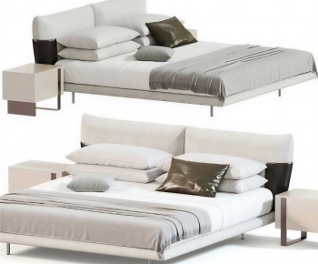 Modern Double Bed-ID:577786923
