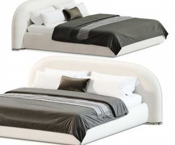 Modern Double Bed-ID:340522057