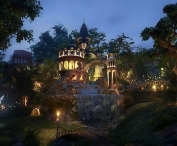 European Style Building Appearance-ID:986149072