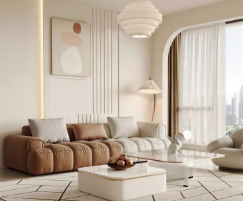 Modern A Living Room-ID:857007039