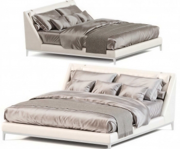Modern Double Bed-ID:299047953