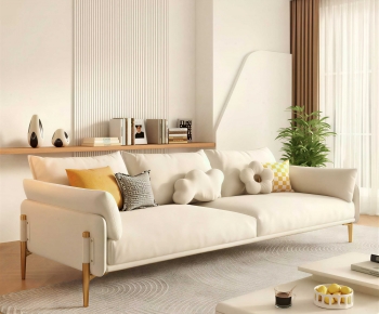Modern Three-seat Sofa-ID:433710107