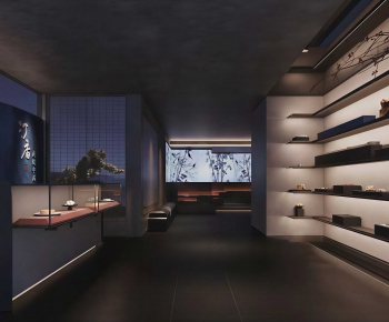 New Chinese Style Exhibition Hall-ID:410320887