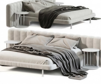 Modern Double Bed-ID:859152082
