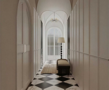 French Style Hallway-ID:701628926