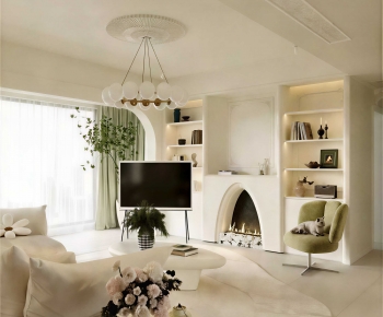 Modern A Living Room-ID:242572072