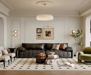 French Style A Living Room-ID:534511091