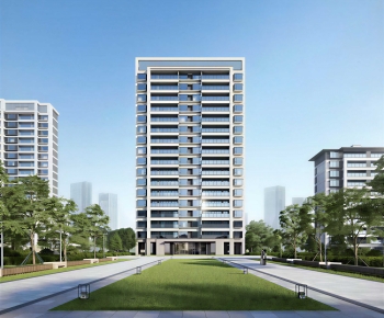 Modern Residential Building-ID:594230898