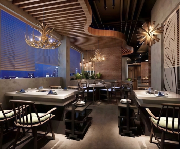Modern Restaurant-ID:735886108