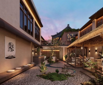 New Chinese Style Courtyard/landscape-ID:116672041