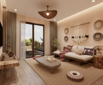 Modern A Living Room-ID:367213019