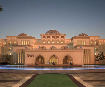 European Style Appearance Of Commercial Building-ID:366133934